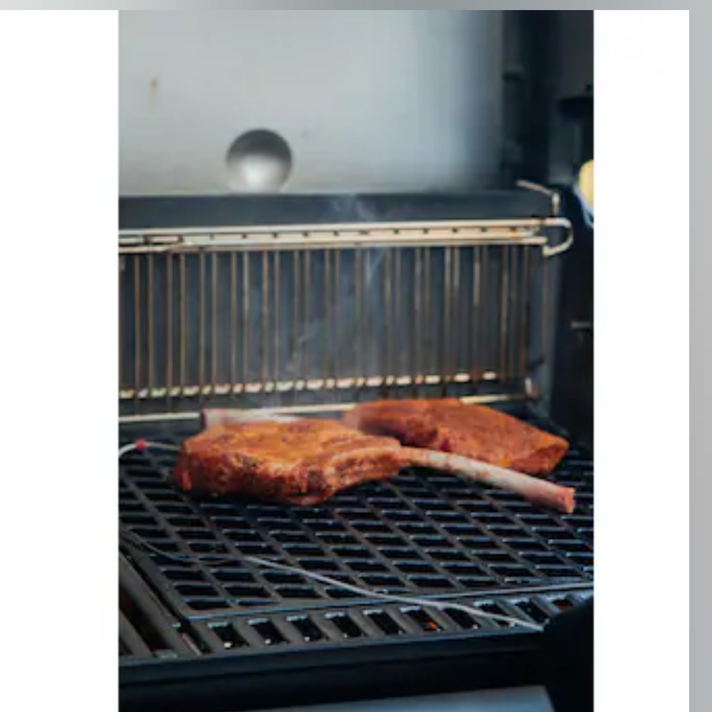 Weber Crafted Genesis Inset Frame Stainless Steel Multi-Purpose Rack - Picture 9 of 11